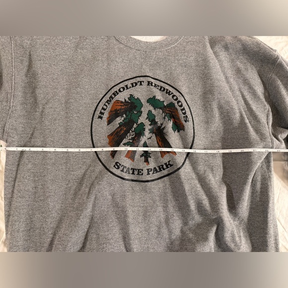 Humboldt Redwoods State Park Sweatshirt – Size XL – Gray - Picture 2 of 4
